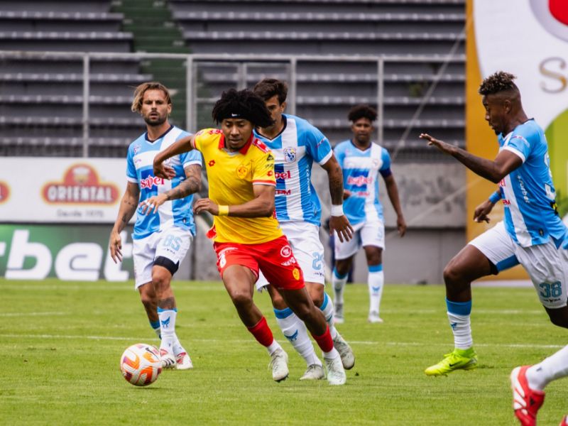 Aucas y Manta empatan 1-1 en la fecha 13, en el Gonzalo Pozo Ripalda
