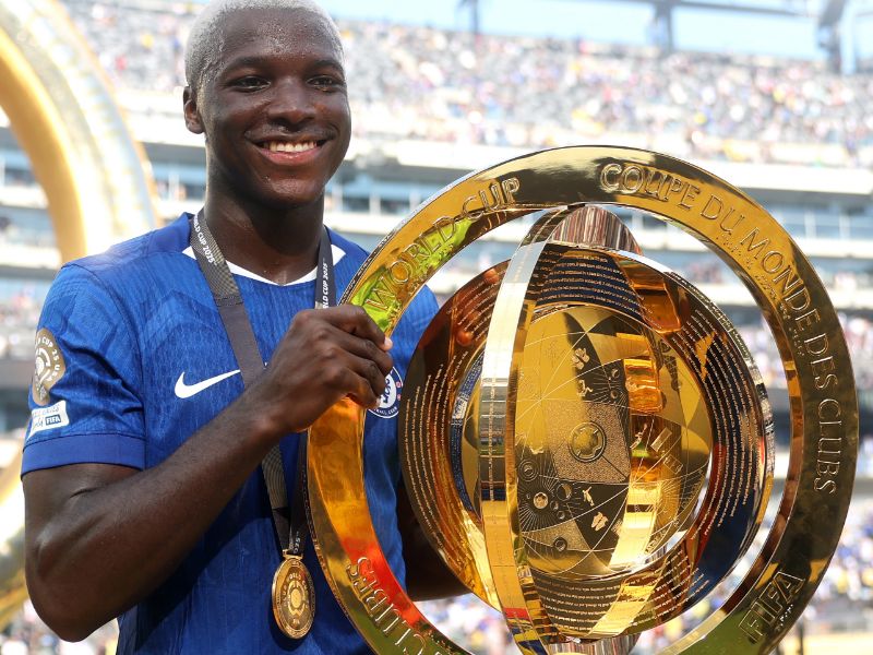 Moisés Caicedo, campeón del Mundial de Clubes con el Chelsea
