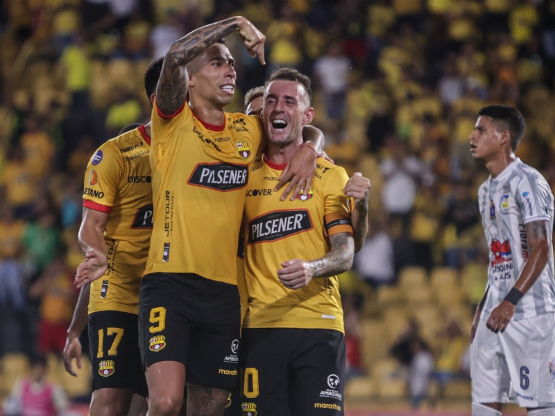 Barcelona SC gana, gusta y golea en la segunda fecha al Delfin de Manta por 5 goles  0