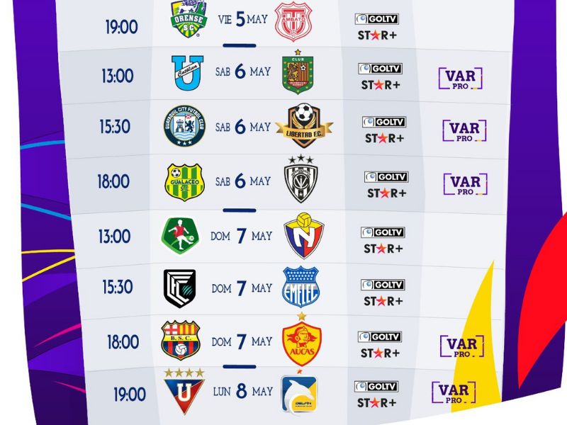 Hoy empieza la fecha 9 de la LigaPro