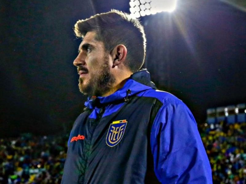 Diego Martínez técnico de la Selección de Ecuador Sub17 forma parte del Cuerpo Técnico de la mini Tri Sub20