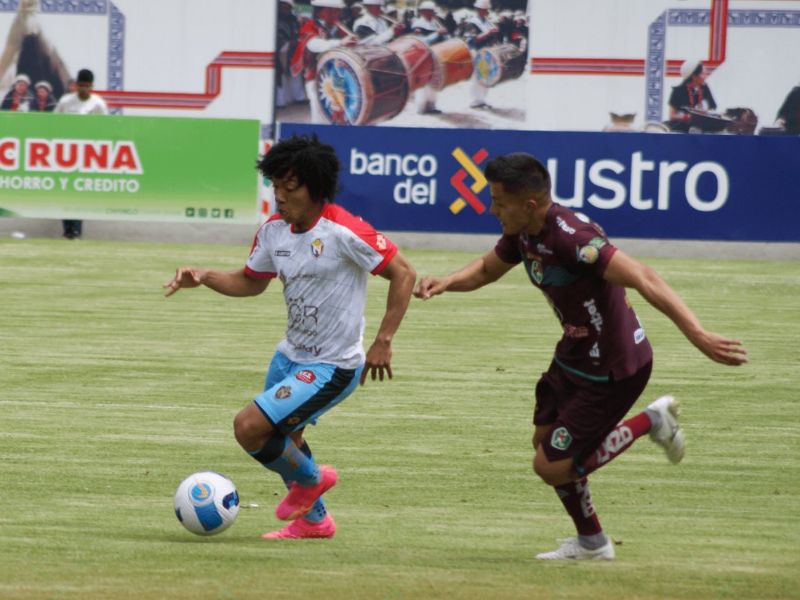 El Nacional recibió a Orense en el Estadio Olímpico Atahualpa