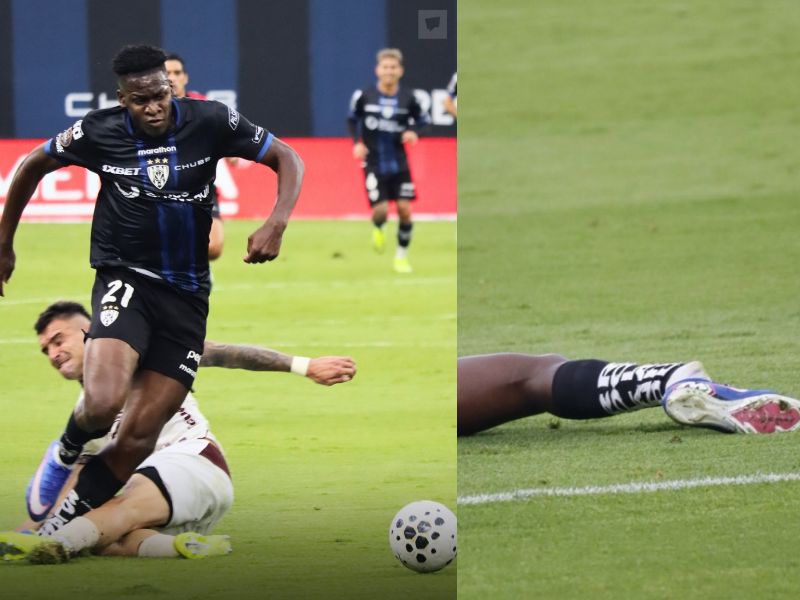 Dura baja para IDV: Jean Pierre Arroyo sufrió una grave lesión ante Mushuc Runa