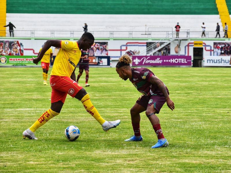 Mushuc Runa y Aucas empataron sin goles en la fecha 11 de la Liga Pro