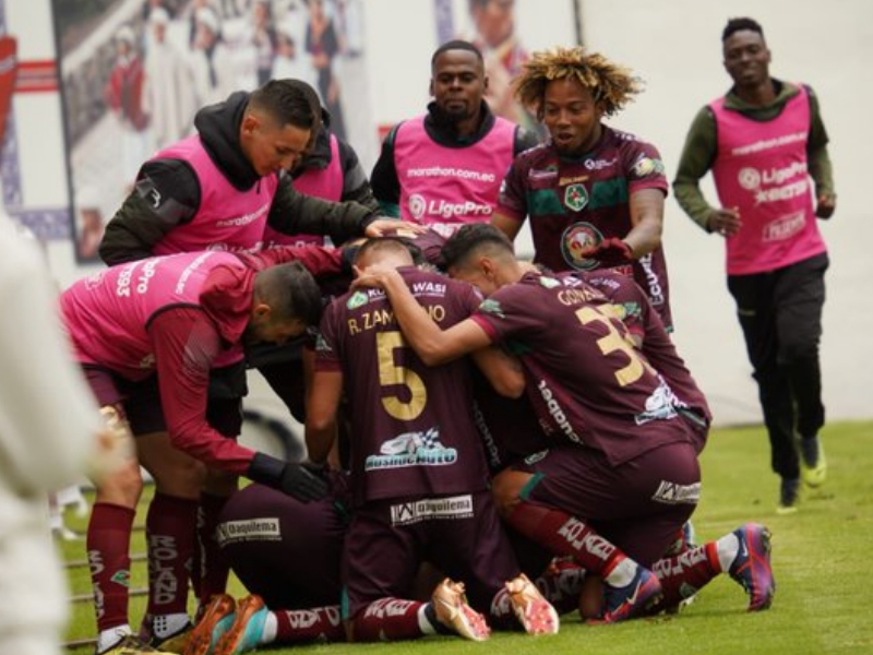 Mushuc Runa logra su primer triunfo frente al sorprendente Gualaceo por 2 goles a 1