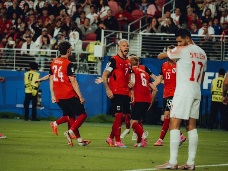 Austria marca territorio en su regreso mundialista: Vence 3-1 a Jordania