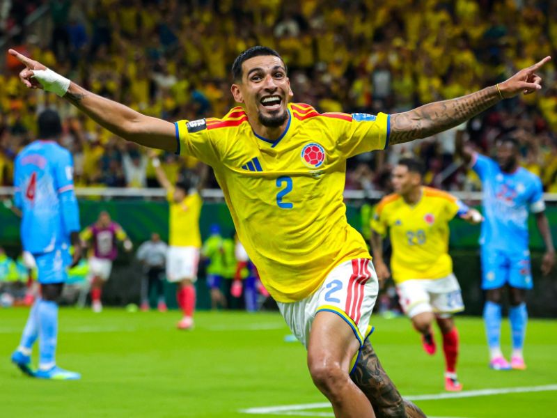 Colombia vence por la mínima a RD Congo y sella su clasificación a los dieciseisavos del Mundial