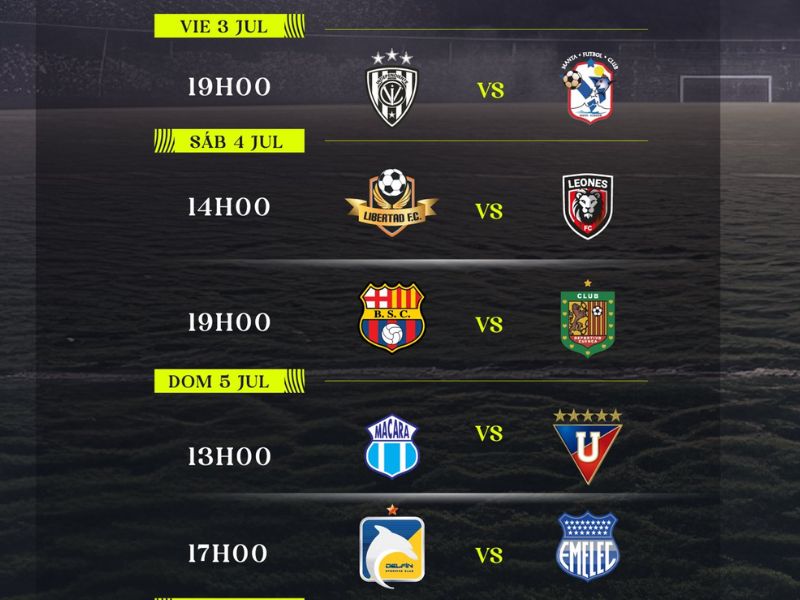 ¡Vuelve la emoción! La LigaPro Ecuabet se reanuda tras el parón mundialista
