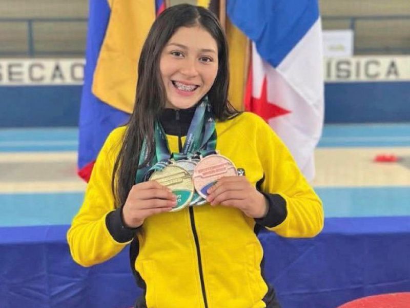 Lucianna Aroca: La joya ecuatoriana que brilla en el pentatlón sudamericano