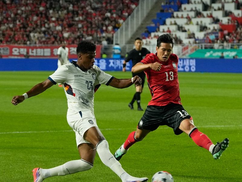 Ecuador cae goleado 3-0 por Corea del Sur en el primer amistoso de la gira asiática