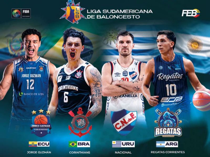 El Club Deportivo Jorge Guzmán afina su plantilla y define rivales para la Liga Sudamericana de Baloncesto