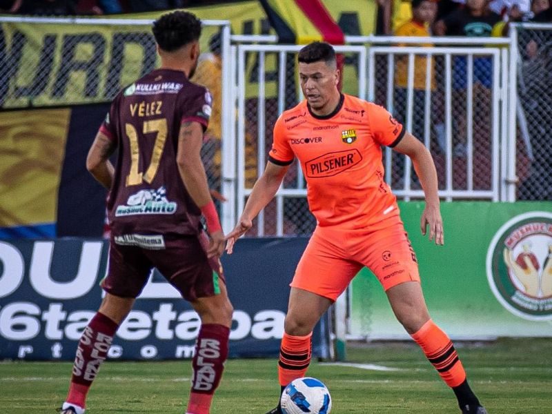 Mushuc Runa y Barcelona Empatan 2-2 en la Liga Pro