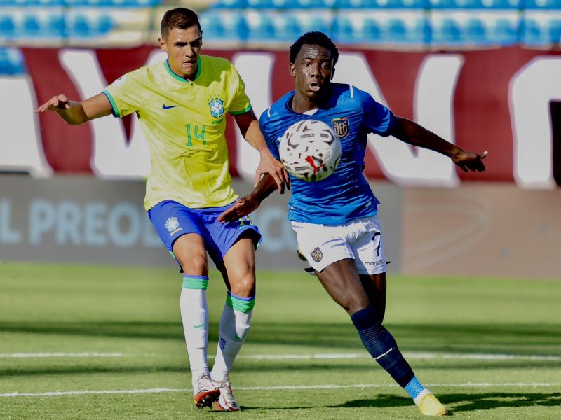 Brasil supera a Ecuador en la cuarta fecha del Preolímpico Sudamericano