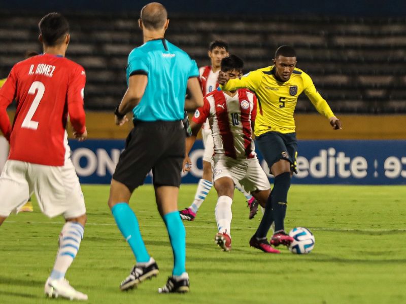Ecuador inició con victoria de 3 a 1 sobre Paraguay en el hexagonal final del Sudamericano Sub-17