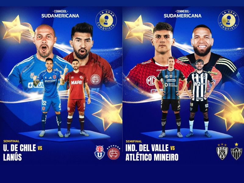 Definidas las Semifinales de la Copa Sudamericana: El 'Matagigantes' vuelve a escena