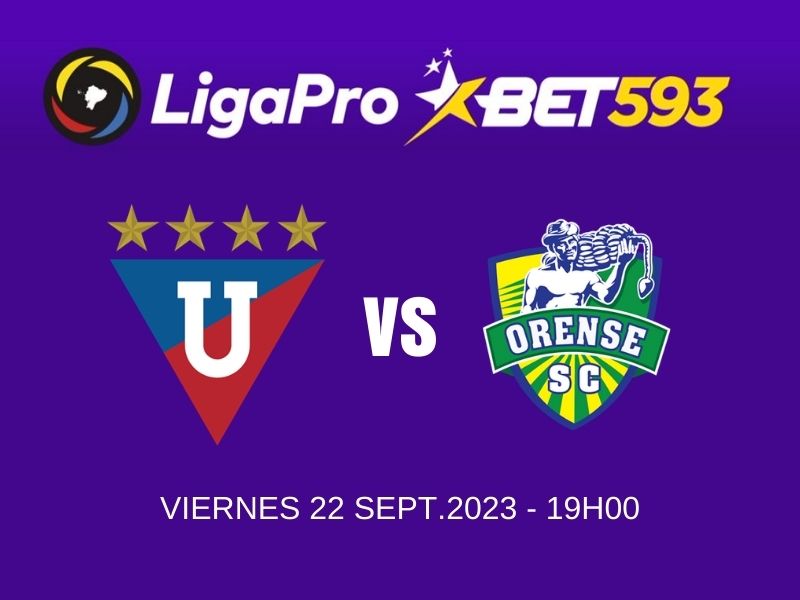 Arranca la Fecha 7 de la Liga Pro entre Liga de Quitoy Orense