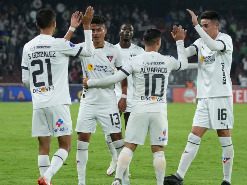 Liga de Quito vence por goleada a Magallanes en la segunda fecha de la Copa Sudamericana